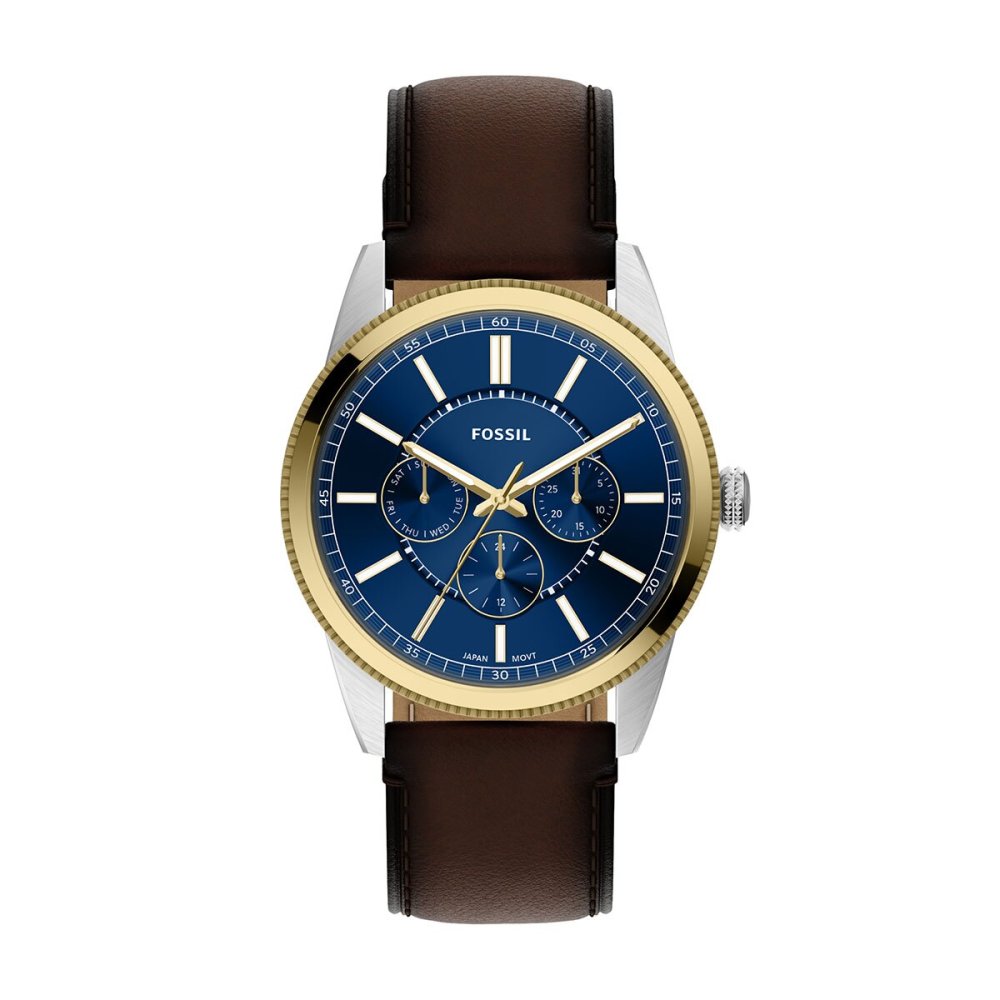 フォッシル FOSSIL 腕時計 メンズ PEARSON マルチファンクション アナログ ブラウンレザーウォッチ FS6195【2026 新作】