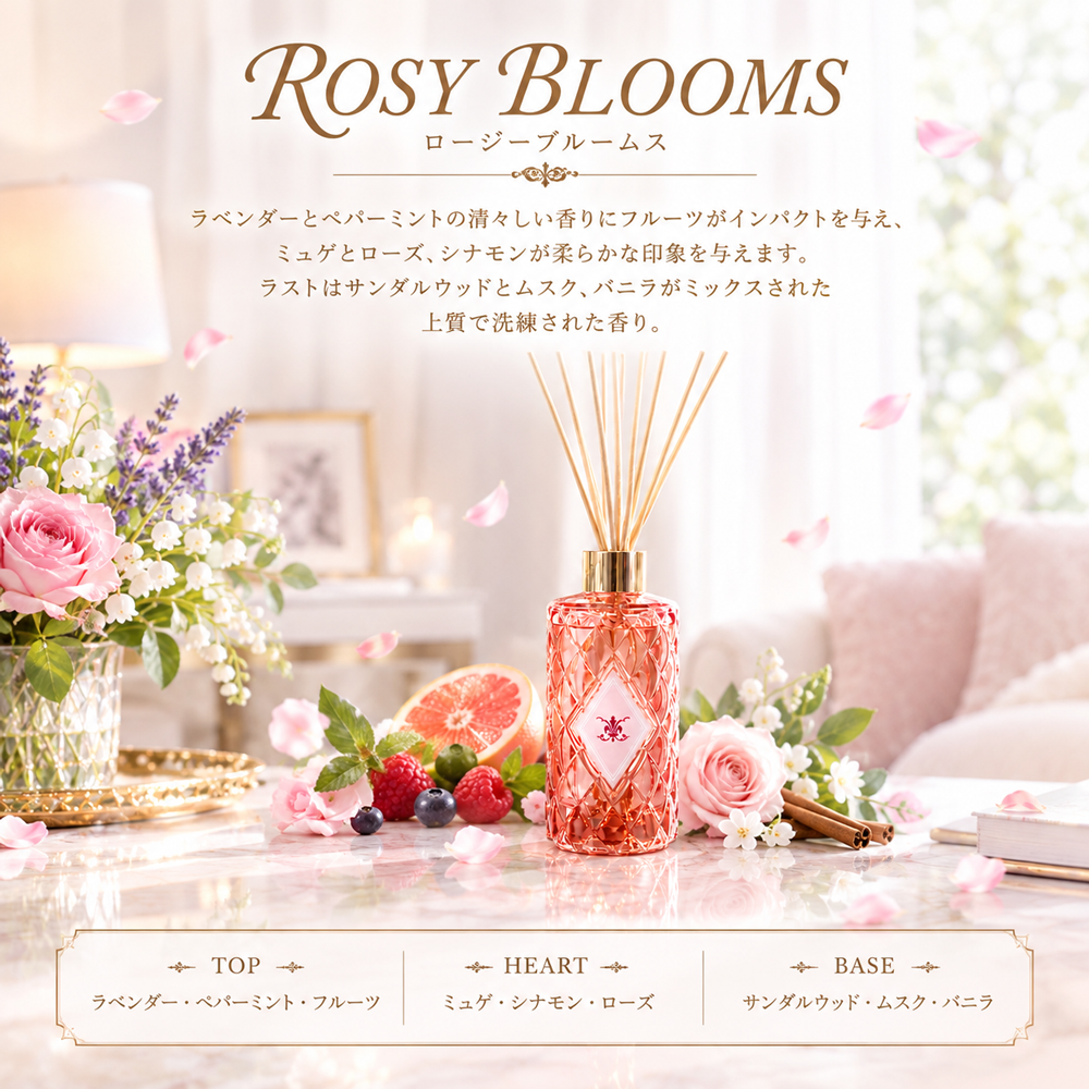 フレグランス ディフューザー Marche Aux Fleurs Fragrance Diffuser 選べる 箱入り