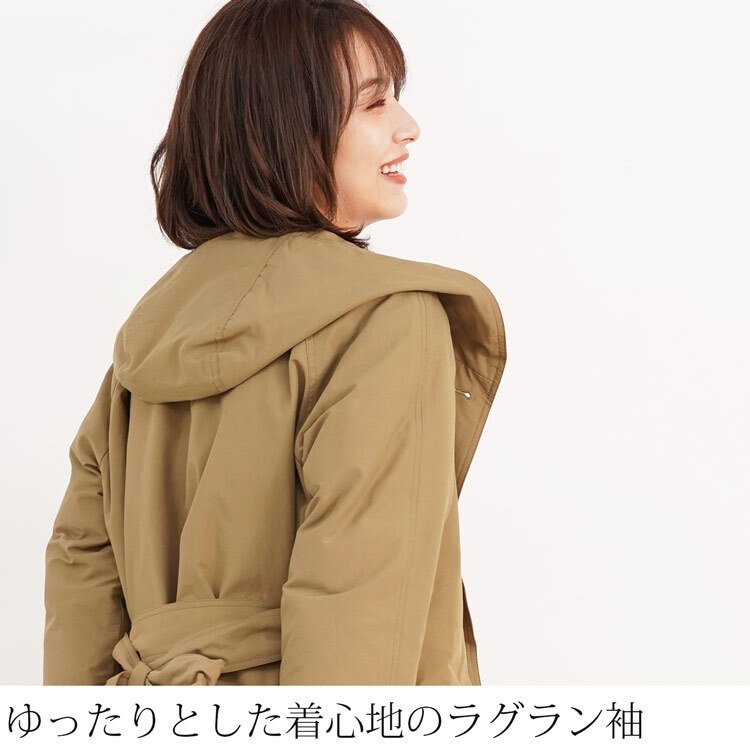 ダウンコート レディース ゆったり ダブル ロング丈 あたたかい ラグランスリーブ 綿 大きいサイズ ダウン80% フード付きコート ベルト付き ブランド ダウン アウター 通勤 冬 30代 40代 50代 ミセス ギフト プレゼント 5F (08000191-1r)