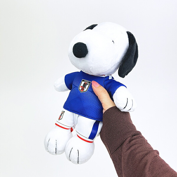 スヌーピー ぬいぐるみ サッカー日本代表ver SNOOPY 送料込み