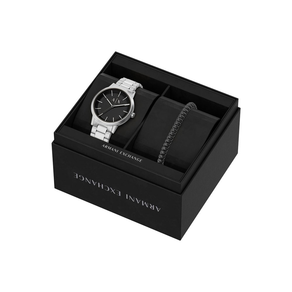 A|X アルマーニ エクスチェンジ ARMANI EXCHANGE 腕時計 メンズ ステンレス AX7182SET 【2026 新作】