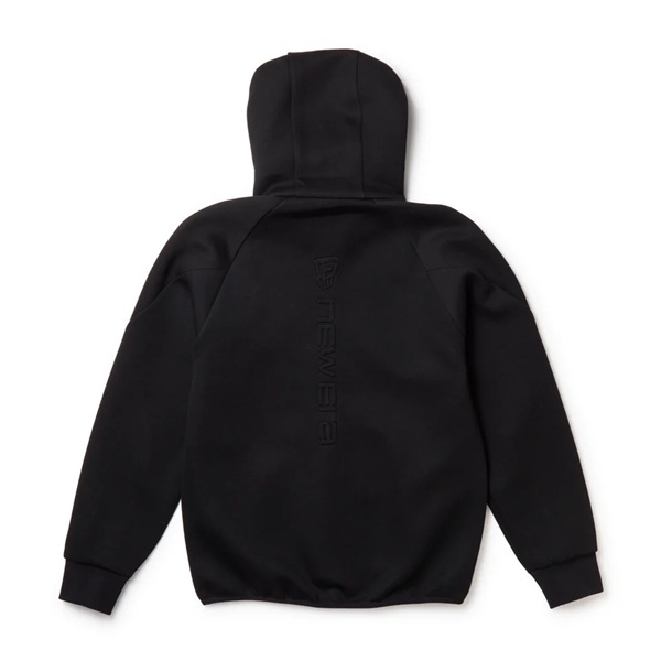 ニューエラ ゴルフ テック スウェット フルジップ フーディー Emboss Logo ブラック New Era Golf (15129443) 2026年秋冬モデル お誕生日祝い お祝い 記念品 お父さん 父の日 彼氏 男性 30代 40代 50代 60代 母の日 お母さん 還暦祝い 敬老の日 彼女 人気プレゼント プレゼント