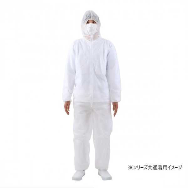 不織布 つなぎ服 LLサイズ エース 小野商事 WS6800 作業着 作業服 防塵 塗装 清掃 現場用 使い捨て 軽作業 汚れ防止 衛生管理 保護服 プロ仕様