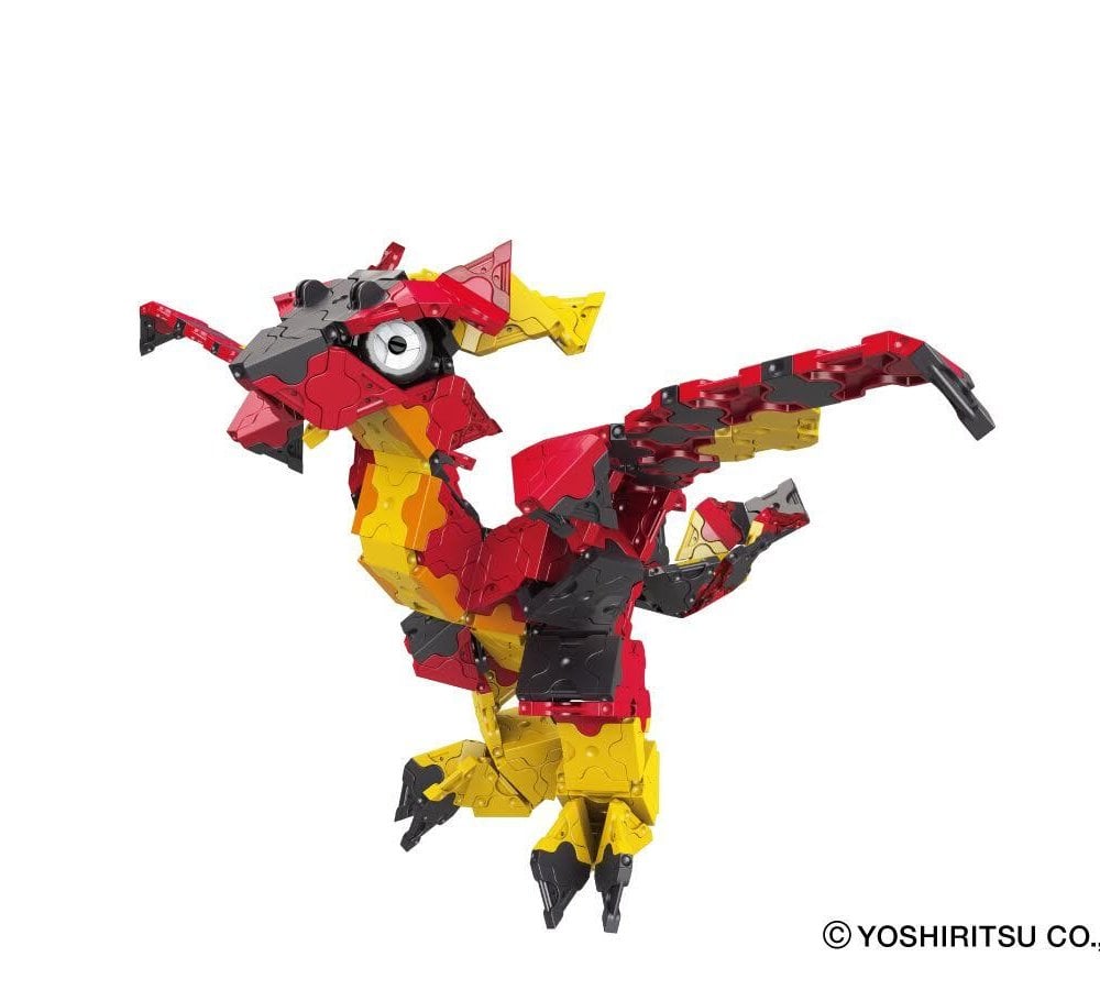 【2026年10月新仕様】LaQ　ラキュー ミスティカルビースト キメラ プラスチックコンテナVer L009647  Yoshiritsu ヨシリツ　知育　ブロック　玩具 日本製 送料無料