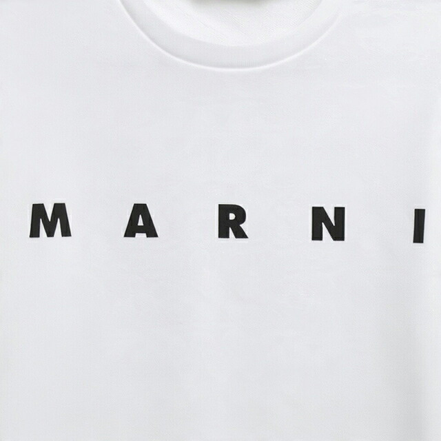 マルニ MARNI トレーナー スウェット マルニキッズ ms340u-m01612-m00v0-0m100-12y キッズ レディース 0M100 ホワイト スウェット
