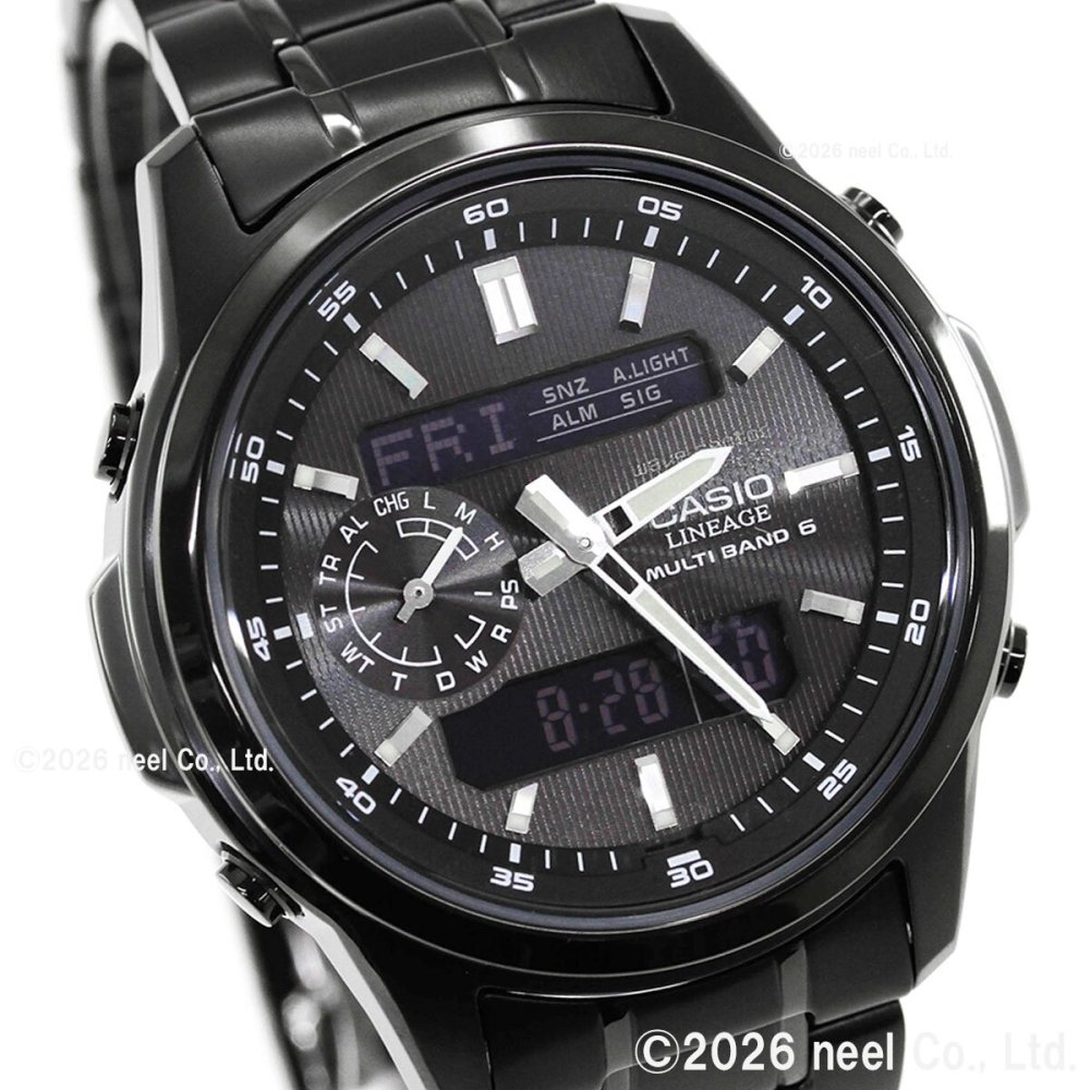 カシオ リニエージ CASIO LINEAGE 電波 ソーラー 電波時計 腕時計 メンズ アナデジ タフソーラー LCW-M300DB-1AJF