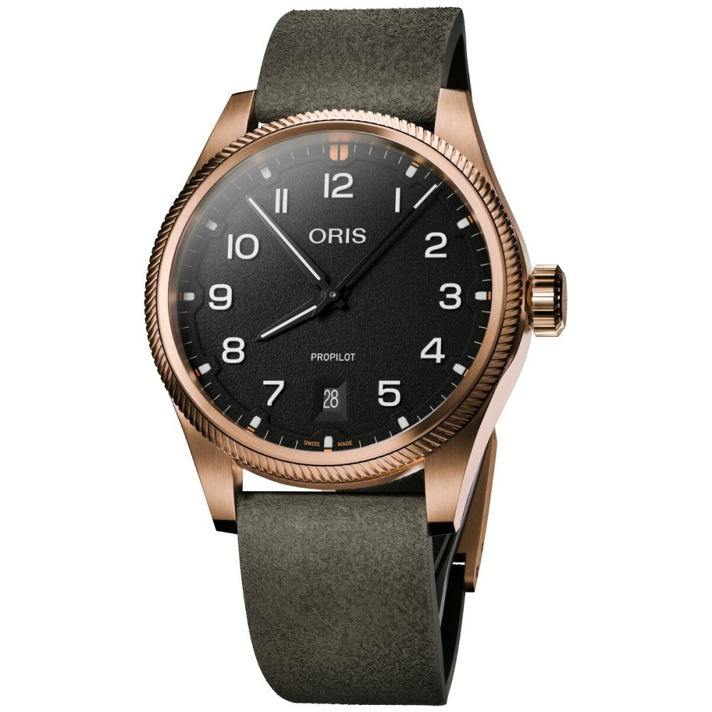 オリス ORIS プロパイロット ブロンズ PROPILOT BRONZE 腕時計 メンズ 自動巻き 01 733 7805 3164-07 6 2022BRLC【2026 新作】