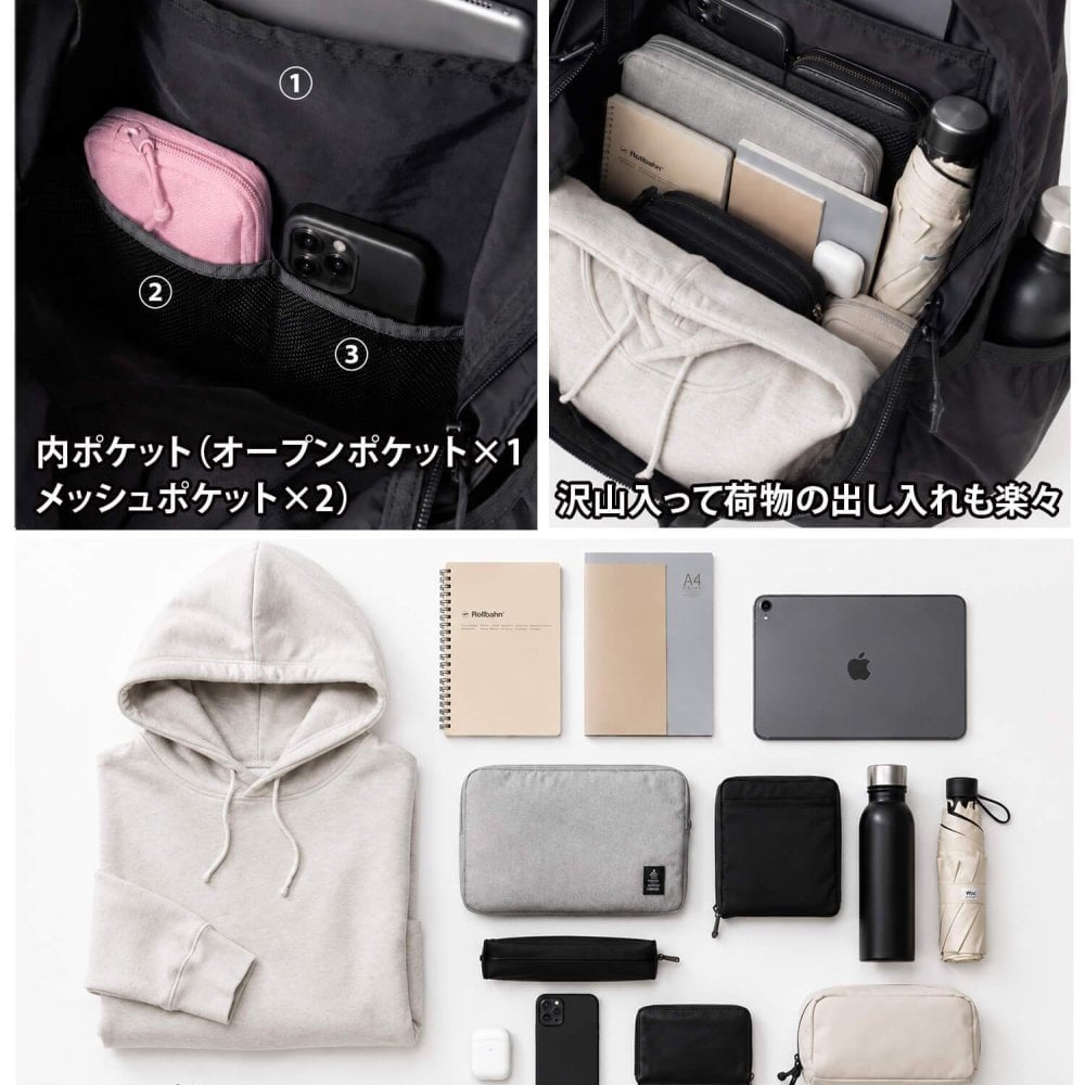 Reebok リーボック ナイロンリュック 約23L a4 軽量 軽い リュックサック  レディース メンズ ユニセックス 通学 学生 高校生 通勤 大人 カラビナ付き デイパック  ワンポイントロゴ シンプル アウトドア スポーツリュック ブランド 旅行 2026 karlas