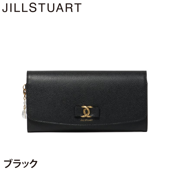 ジル スチュアート 財布 長財布 レディース 牛革 Honey かぶせ リボン 大容量 ギフト JILL STUART