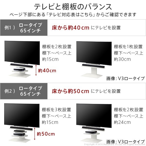 WALLインテリアテレビスタンドV2・V3・V5対応 サウンドバー棚板 Lサイズ 幅118cm テレビ台 テレビスタンド 壁よせTVスタンド 部品 パーツ スチール製 WALLオプション スピーカー用 オーディオ用 シアターバー用