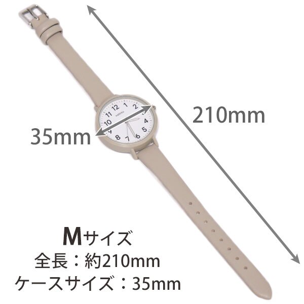 腕時計 オーソン MKL2329 MKL2330 定形外 送料無料 Sサイズ Mサイズ レディース ユニセックス 時計 ウォッチ  合皮ベルト おしゃれ 通勤 通学 ギフト ペアウォッチ