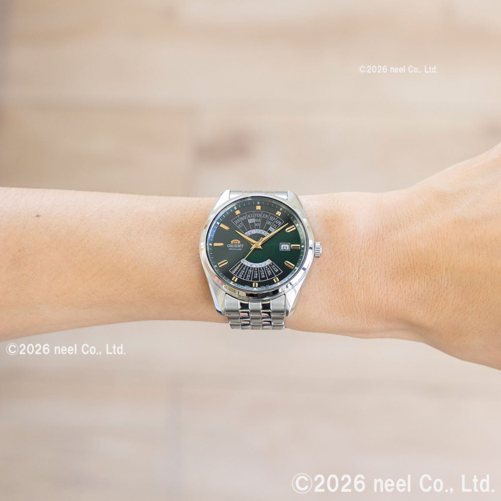 オリエント ORIENT コンテンポラリー Contemporary マルチイヤーカレンダー 自動巻 機械式 腕時計 メンズ RN-BA0002E【2026 新作】
