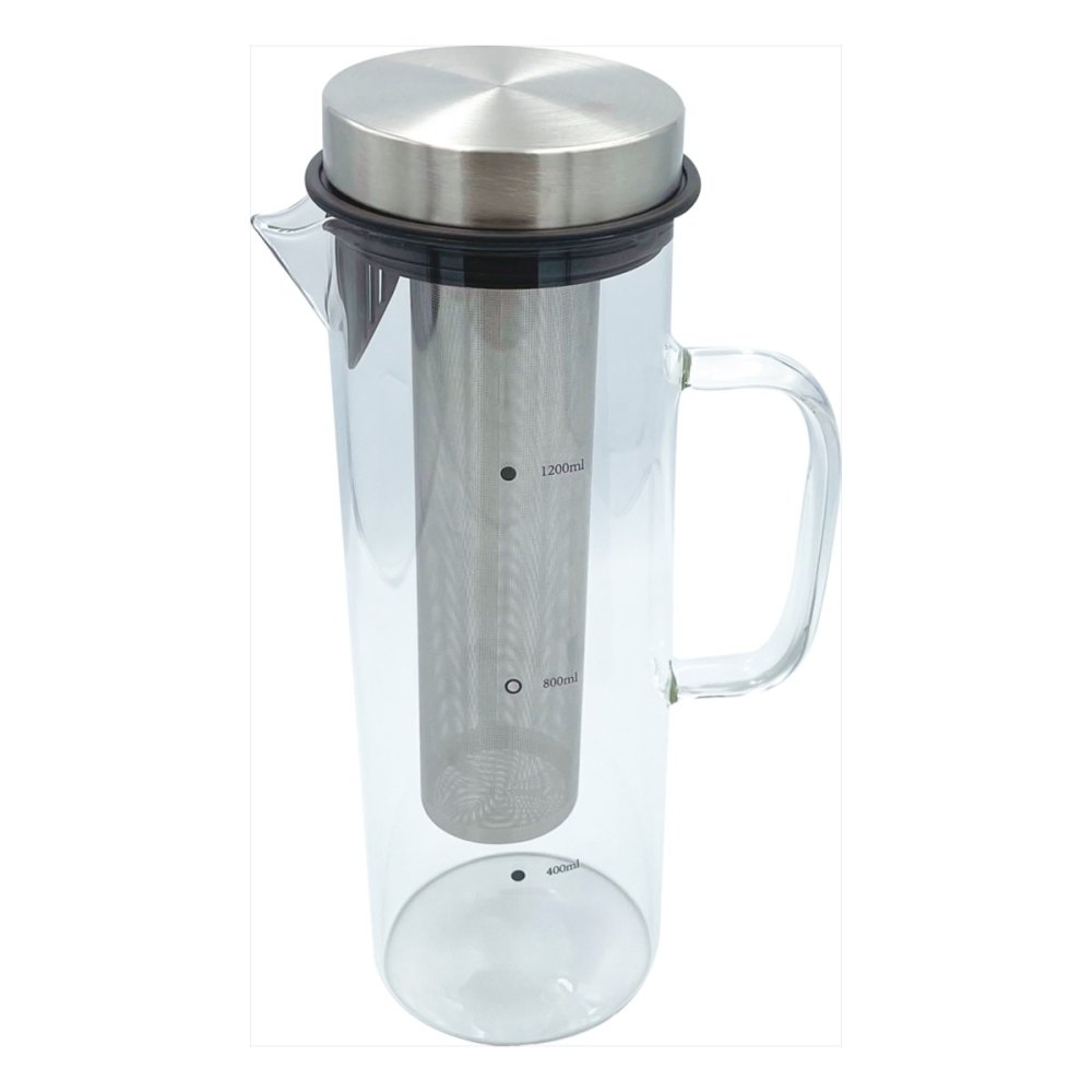 コールドブリュー コーヒーボトル 1.2L 水出しコーヒー 容器 水出しボトル 低温抽出【北海道・沖縄県・離島 配送不可】
