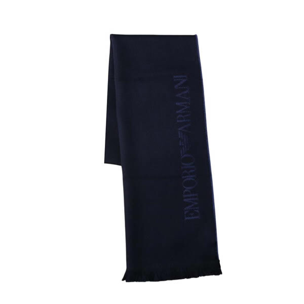 EMPORIO ARMANI エンポリオアルマーニ マフラー 625007-cc307-18935 メンズ NAVY BLU CINA マフラー