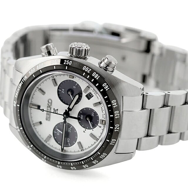 アウトレット セイコー プロスペックス スピードタイマー ソーラー 腕時計 ブランド メンズ クロノグラフ SEIKO PROSPEX SBDL125 アナログ ホワイト 白