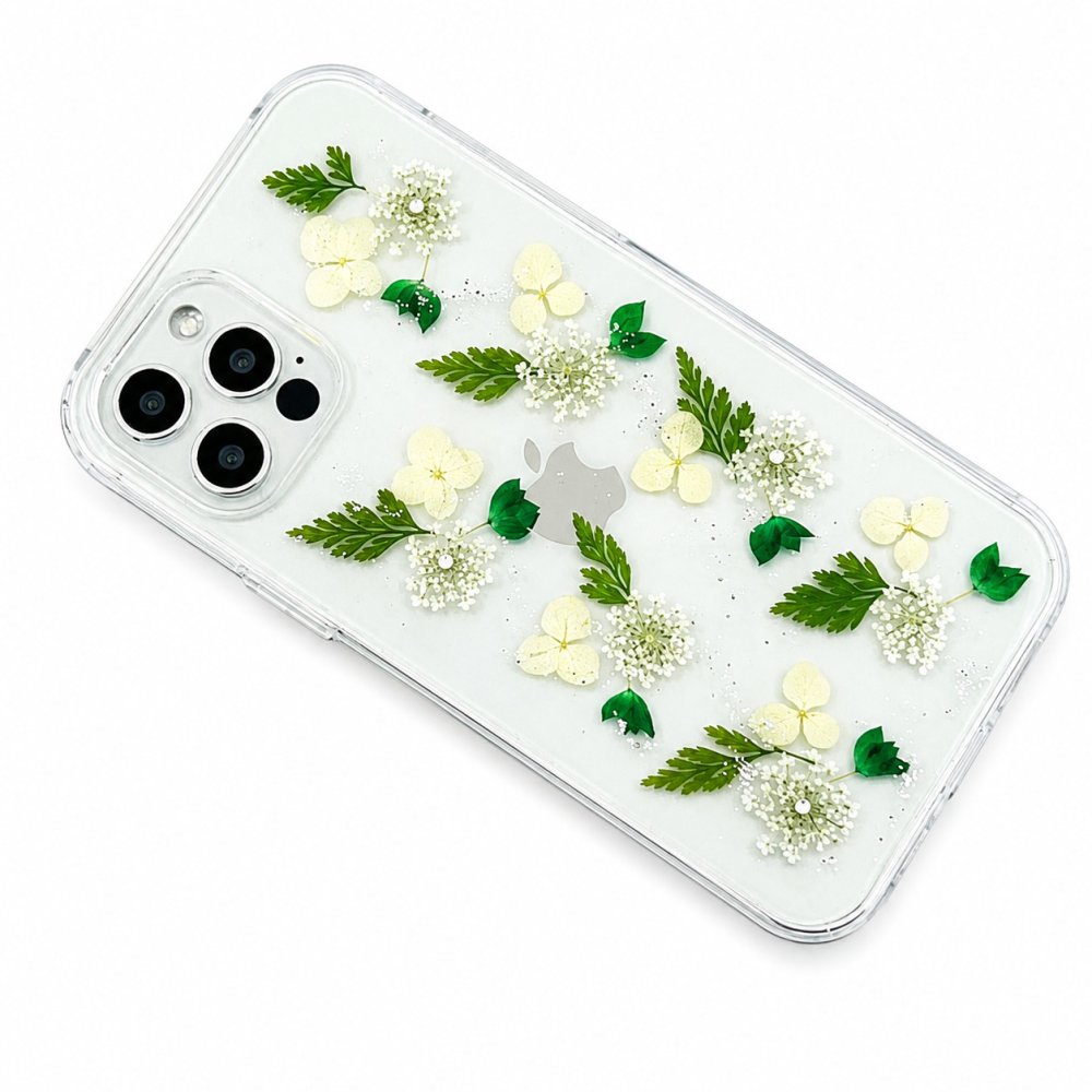 【ほぼ全機種対応スマホケース❁】押し花スマホケース NO.506（着日指定不可） 押し花＆レジン iPhone/Xperia/AQUOS/Galaxy他