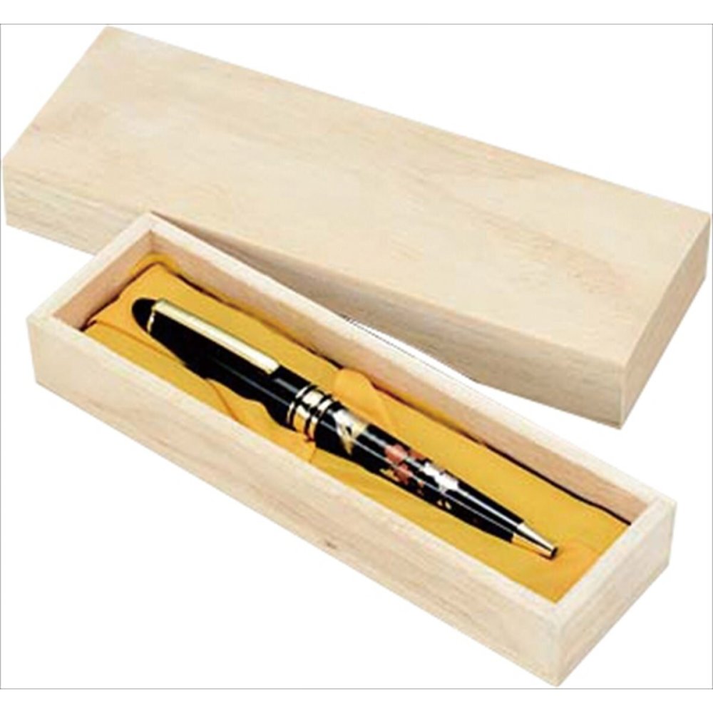 高級蒔絵ボールペン 富士 木箱入 文具 筆記具 文房具 ペン ステーショナリー【北海道・沖縄県・離島 配送不可】