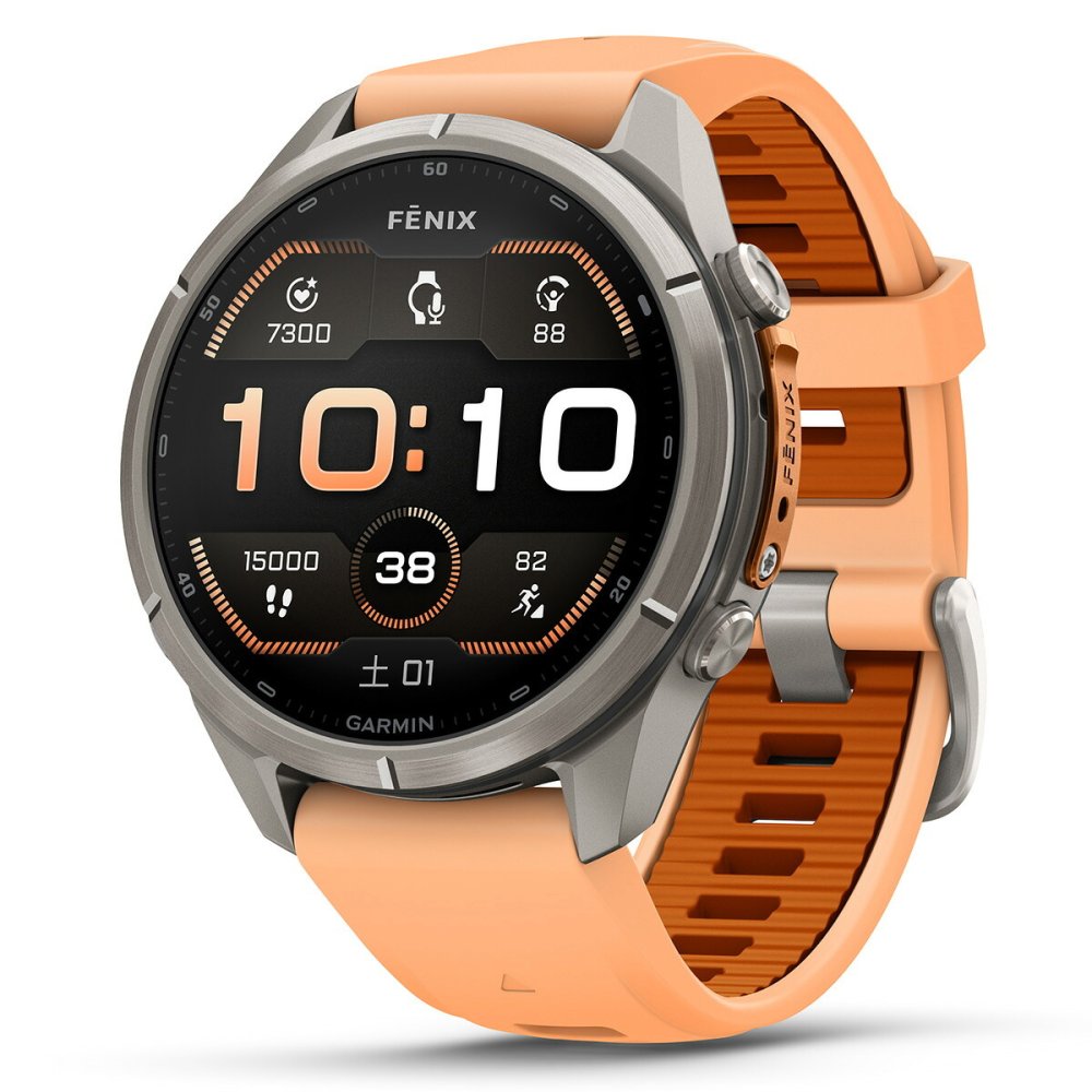 ガーミン GARMIN fenix 9 Pro AMOLED 43mm フェニックス9 プロ アモレッド 43mm GPS スマートウォッチ 010-04335-69 腕時計 Ti / Shell Pink【2026 新作】