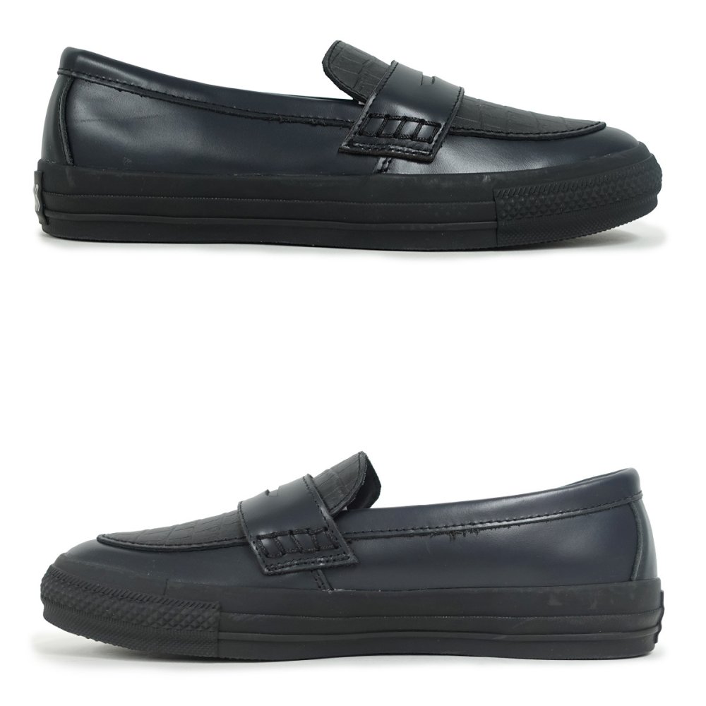コンバース CONVERSE メンズ レディース スニーカー オールスター CE ローファー ブラック 黒 ALL STAR CE LOAFER