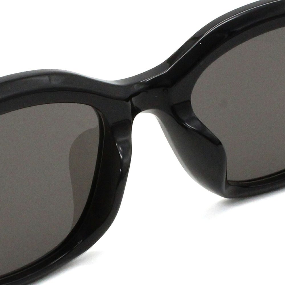 バレンシアガ BALENCIAGA サングラス アジアンフィット UVカット アイウェア フォックス BB0324SK-014 メンズ レディース ユニセックス ブラック+グレー 国内正規品