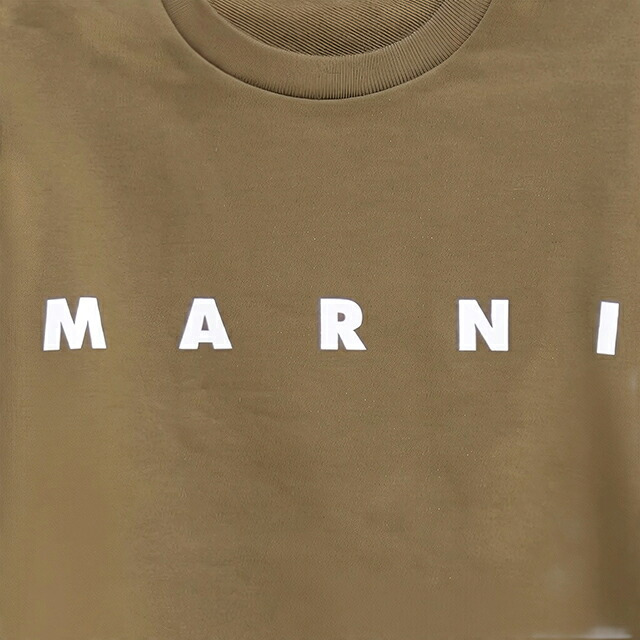 マルニ MARNI トレーナー スウェット マルニキッズ ms340u-m01612-m00v0-0m721-12y キッズ レディース 0M721 ブラウン スウェット