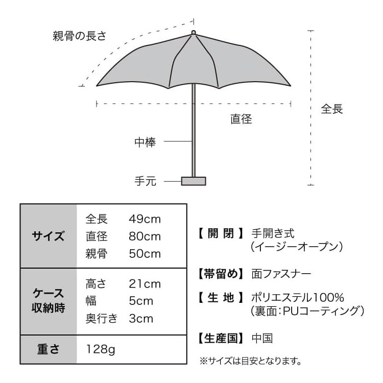 IZA ZA018 超軽量 ULTRA LIGHT ウルトラライトミニ 折り畳み傘 傘 晴雨兼用 定形外 送料無料 日傘 遮熱 雨傘 UVカット100% 完全遮光  ZA018-001-102 メンズ ユニセックス レディース