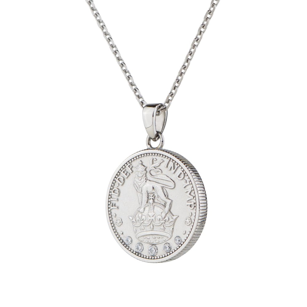 コインネックレス (王冠／ライオン)  Coin Necklace PUPE129 Dress Up ドレスアップ