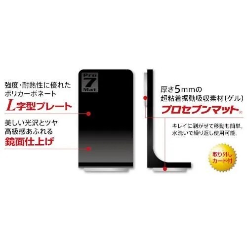 Pro7 震度７対応 プロセブンレンジストッパー 耐震マット キッチン用　電子レンジ用