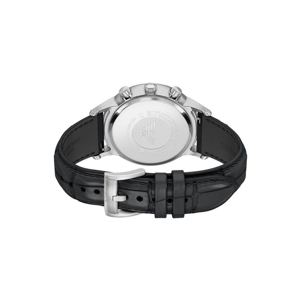 エンポリオアルマーニ EMPORIO ARMANI 腕時計 メンズ クロノグラフ レザー AR11820【2026 新作】