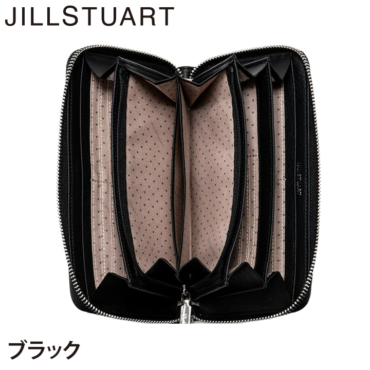 ジル スチュアート 財布 長財布 レディース 牛革 エンジェル ラウンドファスナー ハート ギフト JILL STUART