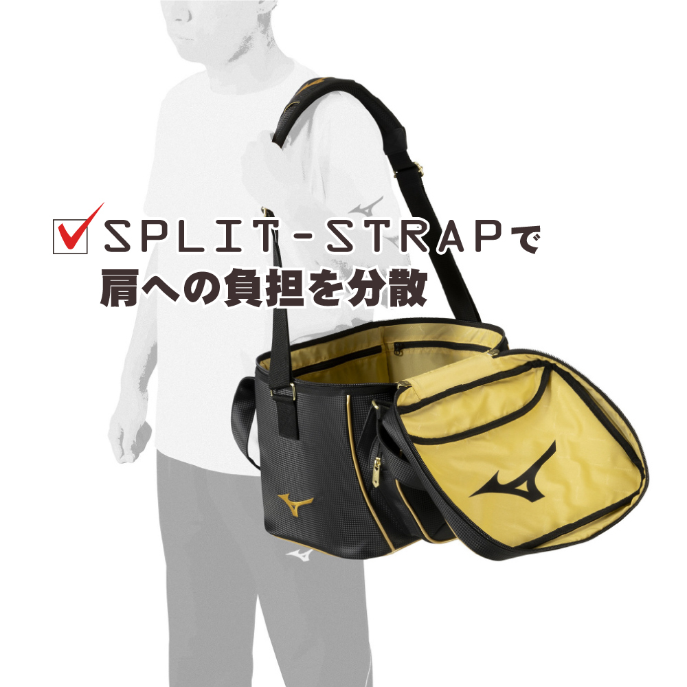 ミズノ ミズノプロ 野球 ソフトボール ボールケース 28L 大容量 卒団 卒団刺繍 寄贈 刺繍 学校名 チーム名 黒 紺 ブラック ネイビー 1fjbd001