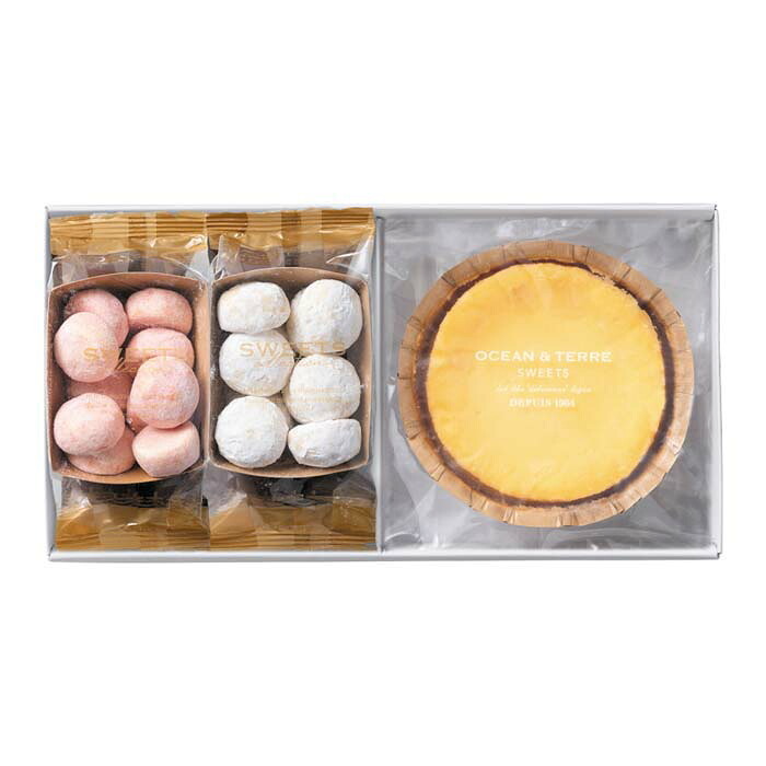 チーズケーキ＆ネージュ・デュオ 〈AS174〉 オーシャンテール スイーツ OCEAN&TERRE スウィーツ 出産内祝い 結婚内祝い 新築内祝い 結婚式 菓子折り 手土産 お菓子 otsv6