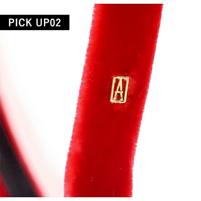 アレクサンドル ドゥ パリ カチューシャ レディース ブランド ALEXANDRE DE PARIS マシェールエラ THB-17404-10-R レッド ヘアアクセサリー