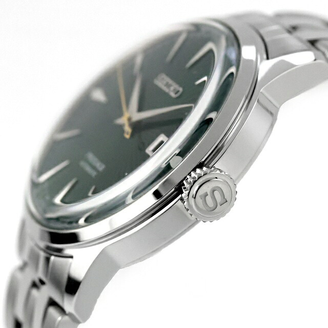 アウトレット セイコー プレザージュ Cocktail Time 自動巻き 腕時計 ブランド メンズ SEIKO PRESAGE SARY271 アナログ グリーン 日本製
