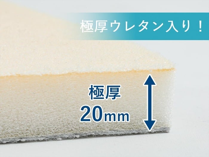 ラグ カーペット クッションマット マット 170×170cm ピタリ プラス すべり止め 下敷き 滑り止め 手洗い 防音マット 防音 防ダニ加工 ホット 対応 床暖房対応 ウレタン入り下敷き 保温性 下 絨毯下 便利 無地 ホワイト オールシーズン