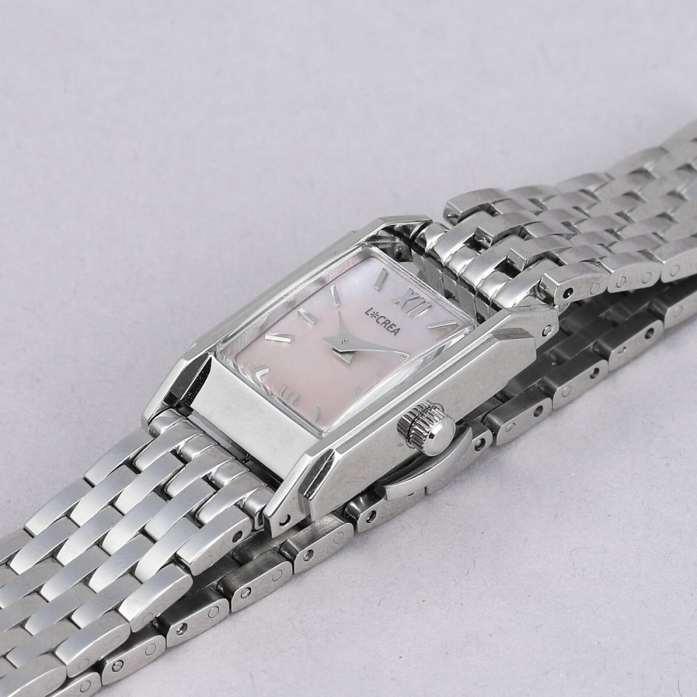 ルクレア LCREA リネア LINEA ソーラー 腕時計 レディース LC2601-SS7L