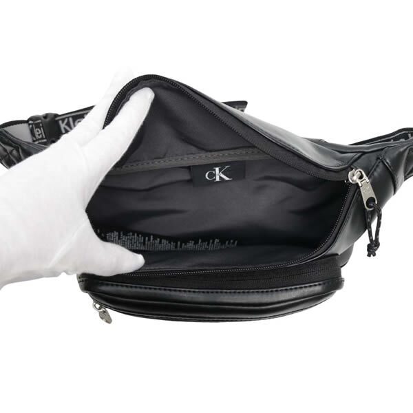 カルバンクライン CALVIN KLEIN ボディバッグ BOLD LOGO WEBBING lv04d3419g-ub1 ブラック BLACK