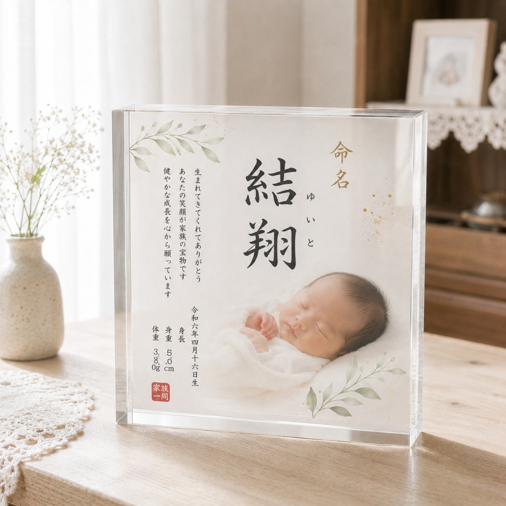 出産記念 ガラスブロック 名前入り 命名書 赤ちゃん 贈り物 オリジナル 両親 友人 プレゼント 初孫 名入れ ディスプレイ おしゃれ 感謝 初節句 誕生日 写真グッズ 同僚 写真 出産内祝い 記念日 写真入り 置き物 フォトフレーム ベビーギフト ギフト 出産祝い 写真立て 子供部屋 名入れギフト オーダーメイド 高級 記念品 孫 男の子 フォトキューブ サプライズ ベビー クリスタル【c01】