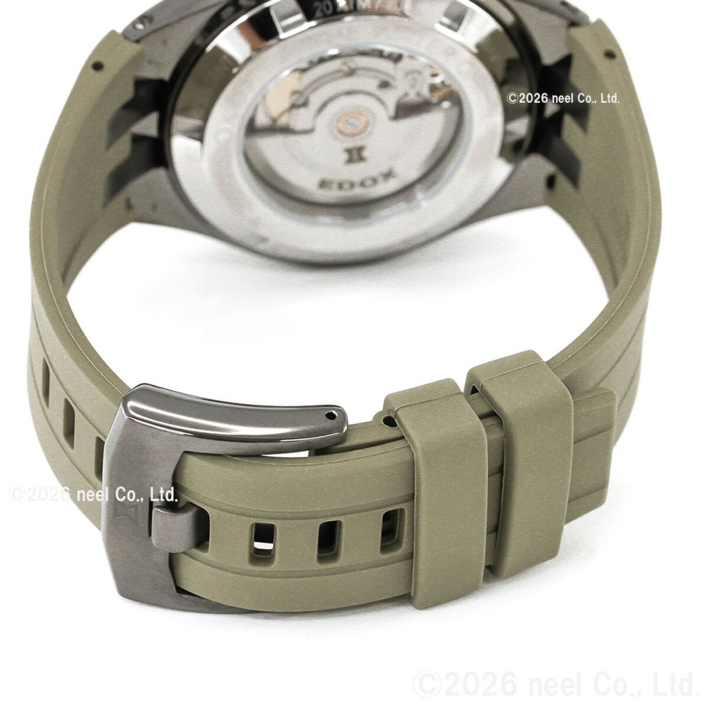 エドックス EDOX デルフィン オリジナル メカノ オートマティック 腕時計 メンズ 自動巻き 85303-357GNCAV-VONB DELFIN