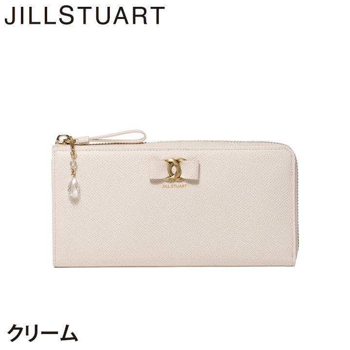 ジル スチュアート 財布 長財布 レディース 牛革 Honey L字ファスナー リボン ギフト JILL STUART