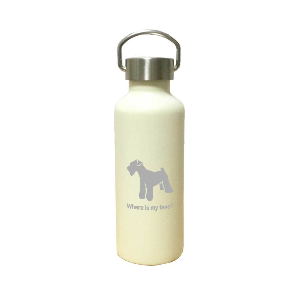 ミニシュナ かわいい 取っ手付きマグボトル おしゃれ 290ml 保温 保冷 ステンレス マグボトル 取っ手付き 真空 断熱 二重構造 ボトル タンブラー 水筒 マイボトル オリジナル ミニチュアシュナウザー シュナウザー シュナ 犬 ペット