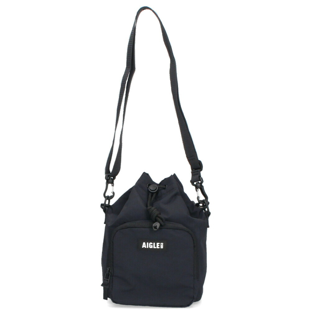 AIGLE エーグル ショルダーバッグ 巾着バッグ ショルダー ナイロン メンズ レディース 撥水 斜めがけ 小さめ 2WAY ZNHCF02