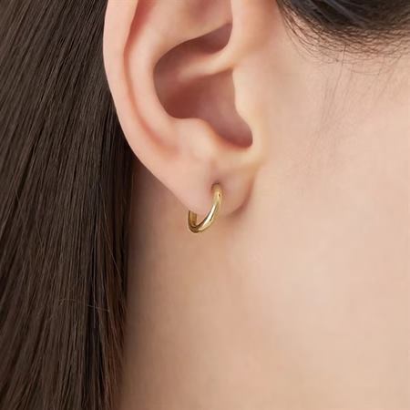 【無料ラッピング】  ヨンドシー 4℃ Hoop K10イエローゴールド ピアス 片耳用 ブランド 正規品 新品 ギフト プレゼント 人気 おすすめ 誕生日 記念日 クリスマス 送料無料