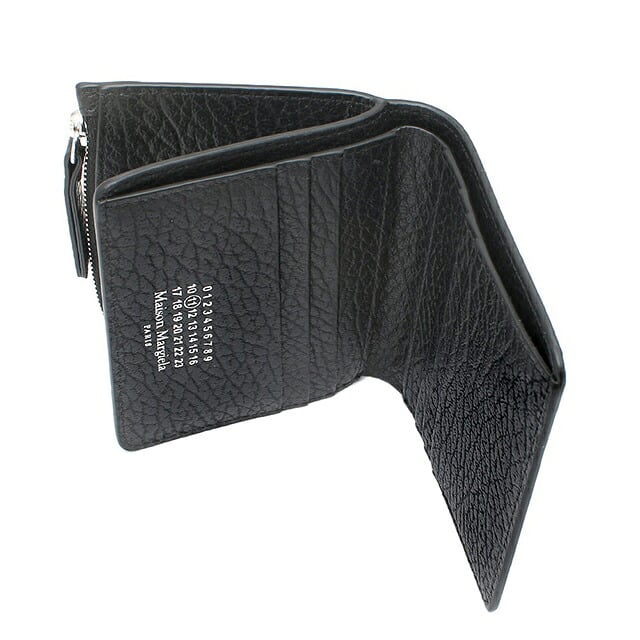 メゾンマルジェラ MAISON MARGIELA 二つ折り財布 二折財布 SA1UI0023P4455T8013 メンズ レディース BLACK ブラック