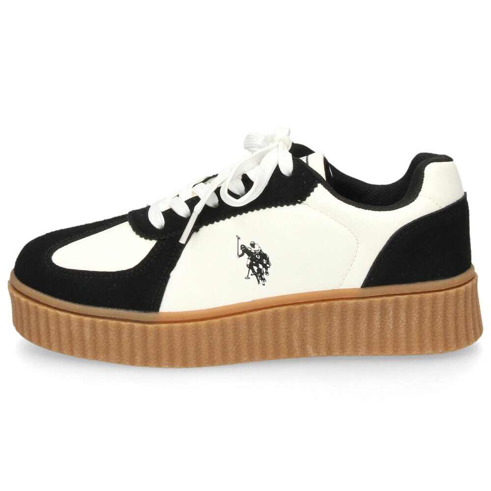レディース スニーカー ローカット 厚底 靴 クリオージョ ユーエスポロアッスン U.S. POLO ASSN. PL00813