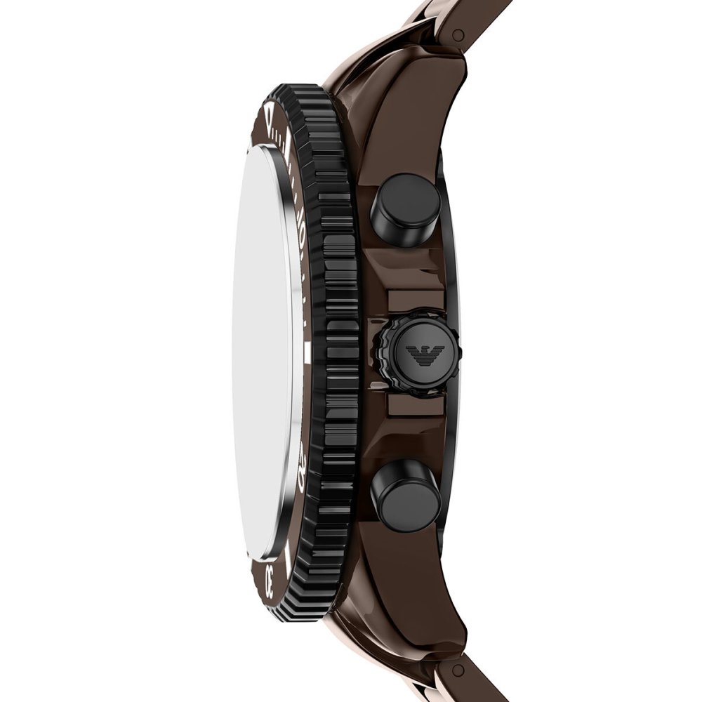 エンポリオアルマーニ EMPORIO ARMANI 腕時計 メンズ ソーラー クロノグラフ セラミック AR70025【2026 新作】