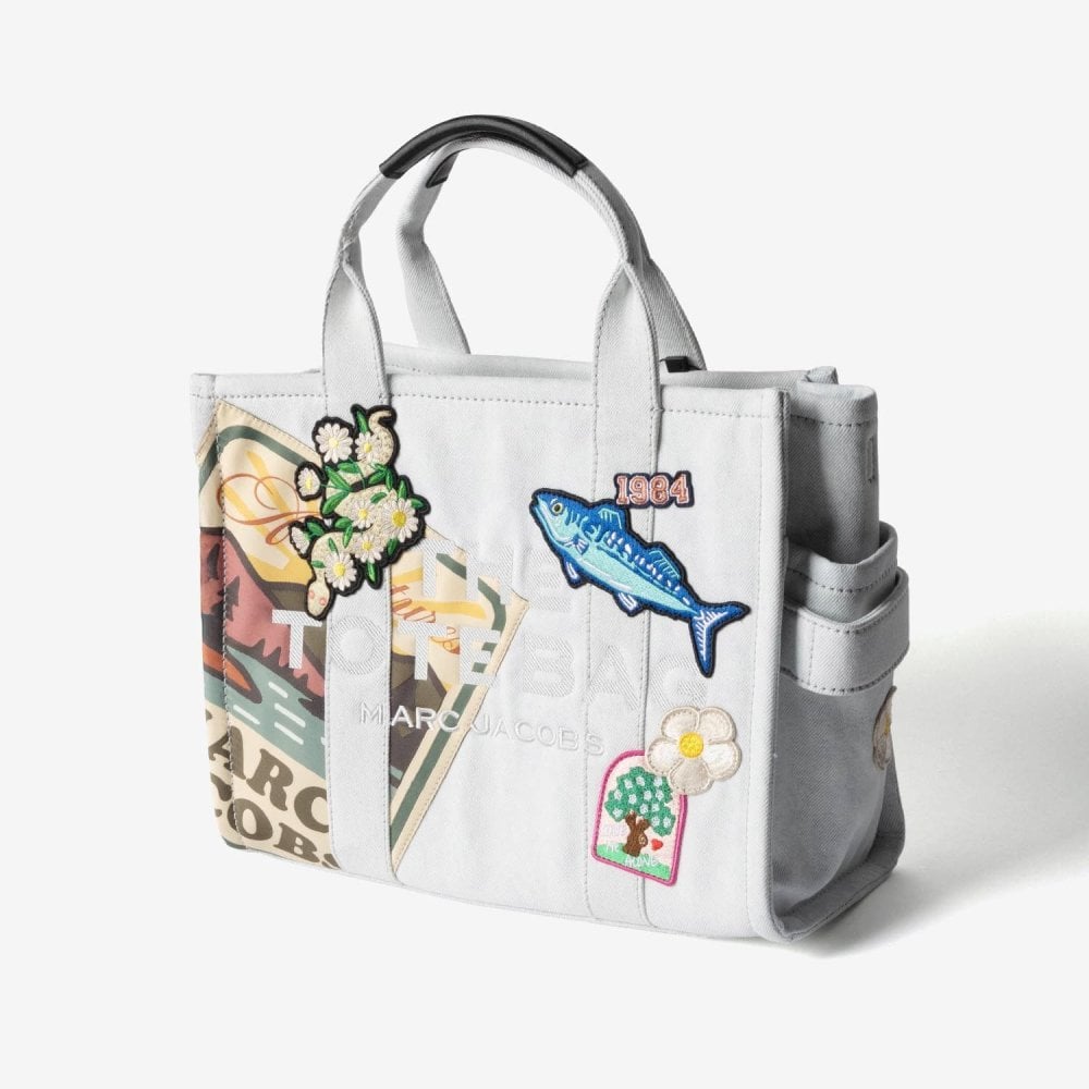 マークジェイコブス MARC JACOBS THE CAMP PATCHWORK DENIM MEDIUM TOTE BAG ザ キャンプ パッチワーク デニム ミディアム トート バッグ 2P6HTT008H02 ショルダーバッグ レディース バッグ