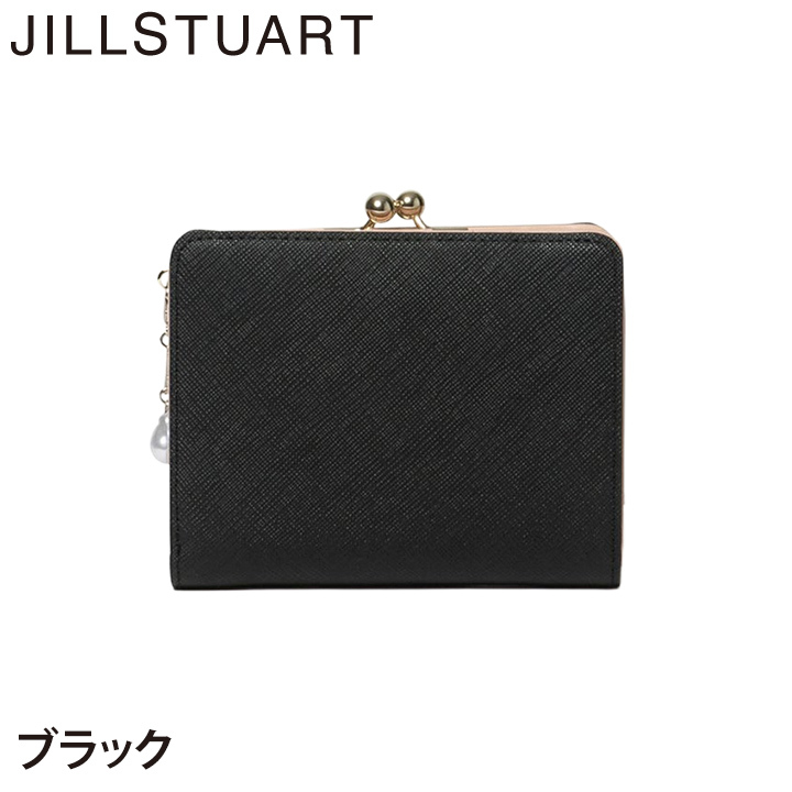 ジル スチュアート 財布 二つ折り レディース 牛革 グローリア 口金 リボン ギフト JILL STUART