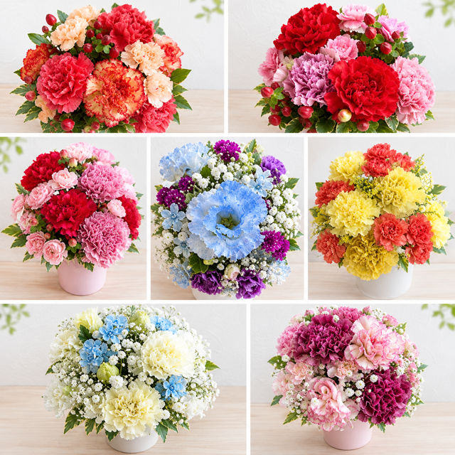 ご希望の色合いで選べる フラワータンブラーアレンジ 高さ23cm 生花 アレンジメント 花ギフト フラワーギフト お祝い 誕生日 記念日 お供え お悔やみ そのまま飾れる 手作り 鮮度重視 送料別途【北海道・沖縄・九州・四国・中国・離島は配送不可】