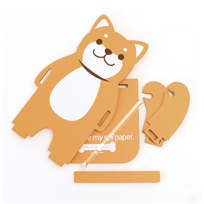 ロールペーパーホルダー 通販 ロールペーパーキーパー ペーパーホルダー かわいい おしゃれ キャラクター 動物 アニマル 豆しば ねこ クロ 犬 いぬ イヌ 猫 ネコ 豆柴 マメシバ 明邦 MEIHO ME35 ME55 キッチン整理用品